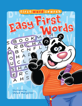 Paperback First Word Search: Easy First Words Book