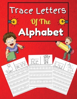 Paperback Trace Letters Of The Alphabet Book