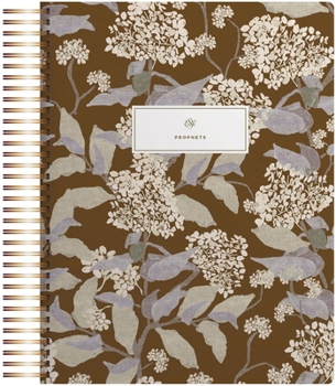 Hardcover ESV Spiral-Bound Journaling Bible, Prophets (Hardcover, Cover Artwork by Lulie Wallace) Book