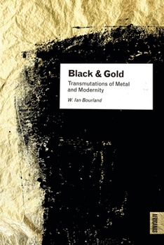 Hardcover Black and Gold: Transmutations of Metal and Modernity Book
