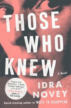 Hardcover Those Who Knew Book