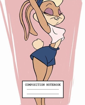 Composition Notebook: Looney Tunes Soft Glossy Cover Wide Ruled Lined Pages Book 7.5 x 9.25 Inches 110 Pages