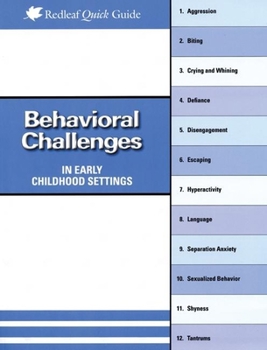 Paperback Behavioral Challenges in Early Childhood Settings Book