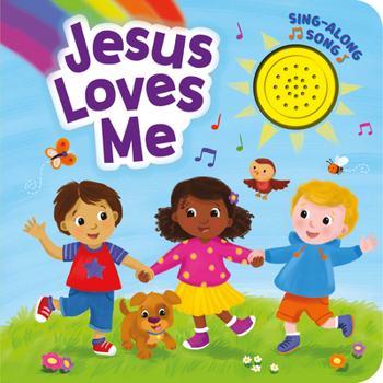 Hardcover Jesus Loves Me: 1-Button Sound Book