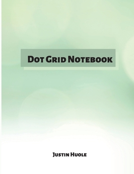 Paperback Dot Grid Notebook Book