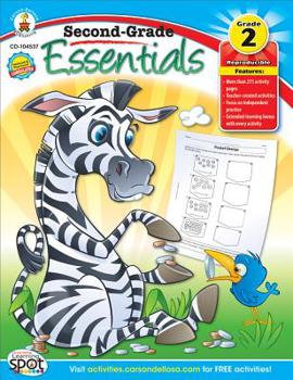 Paperback Second-Grade Essentials, Grade 2 Book