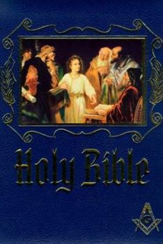 Hardcover Masonic Heirloom Family Bible-KJV Book