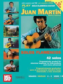 Paperback Play Solo Flamenco Guitar with Juan Martin Vol. 1 [With CD and DVD] Book