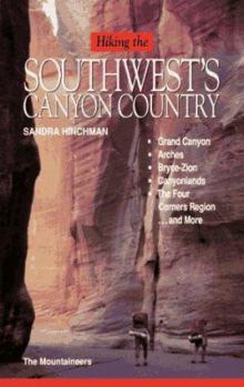 Paperback Hiking the Southwest's Canyon Country Book