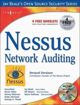 Paperback Nessus Network Auditing [With CDROM] Book
