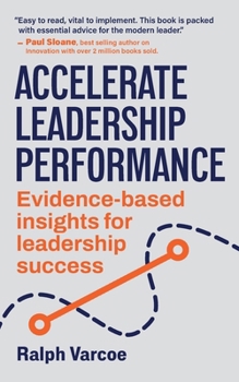 Paperback Accelerate Leadership Performance Book