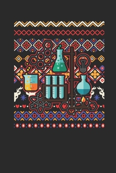 Ugly Christmas Sweater - Chemistry: Small Lined Notebook – Christmas Gift for Kids, Women, Men Girls And Boys