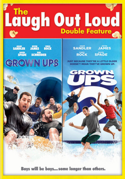 DVD Grown Ups / Grown Ups 2 Book