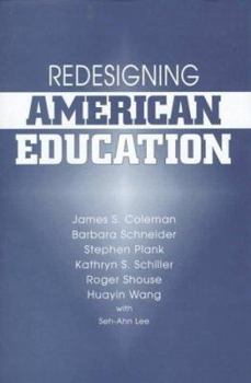Hardcover Redisigning American Education Book