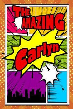 Paperback The Amazing Carlyn: Isometric Dot Paper Portrait Notebook Feature 120 Pages 6x9 Book