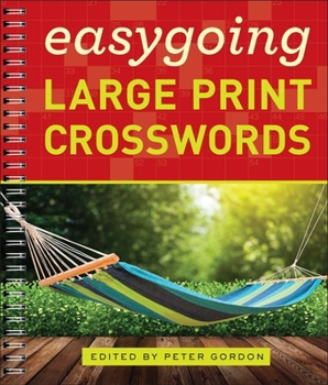 Paperback Easygoing Large Print Crosswords [Large Print] Book