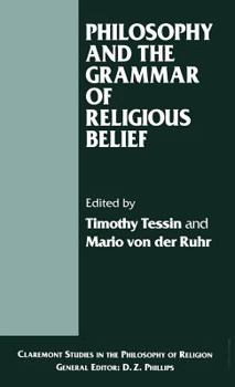 Philosophy and the Grammar of Religious Belief - Book  of the Claremont Studies in the Philosophy of Religion