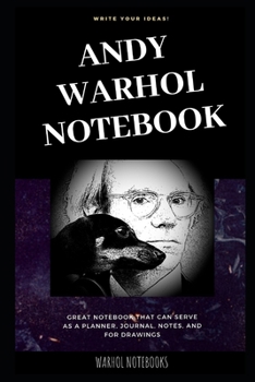 Paperback Andy Warhol Notebook: Great Notebook for School or as a Diary, Lined With More than 100 Pages. Notebook that can serve as a Planner, Journal Book