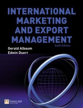 Paperback International Marketing and Export Management Book