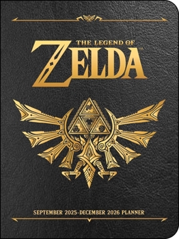 Calendar Legend of Zelda 16-Month 2025-2026 Weekly/Monthly Planner Calendar Book