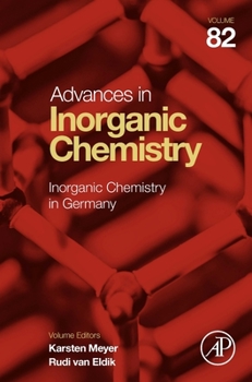 Hardcover Inorganic Chemistry in Germany: Volume 82 Book