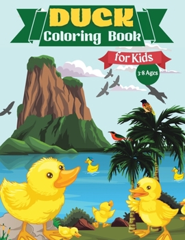 Paperback Duck Coloring Book for Kids Ages 4-8 Book