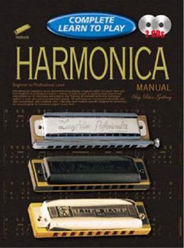 Paperback Harmonica Manual: Complete Learn to Play Instructions with 2 CDs Book