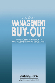 Paperback Management Buy-Out: Firmenübernahme Durch Management Und Belegschaft [German] Book
