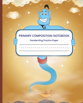 Paperback Primary Composition Notebook Handwriting Practice Paper: 122 page I Picture Space And Dashed Midline - Kindergarten to Early Childhood Book