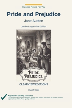 Pride and Prejudice: A Clearview Large Print Edition (Clearview Editions)