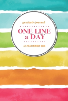 Gratitude Journal | One Line a Day | A 5-Year Memory Book: 5-Year Gratitude Journal | 5-Year Diary | Floral Notebook for Keepsake Memories and Journaling