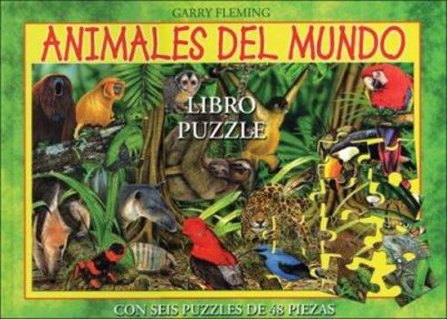 Paperback Animales del Mundo: Libro Puzzle [Spanish] Book