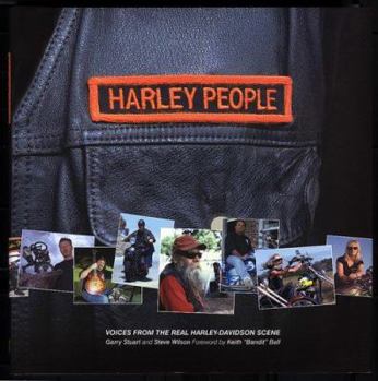 Hardcover Harley People: Voices from the Real Harley-Davidson Scene Book