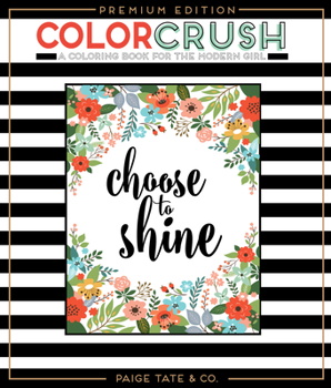 Paperback Color Crush: An Adult Coloring Book