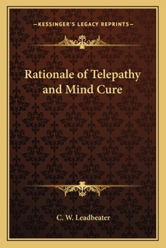 Paperback Rationale of Telepathy and Mind Cure Book