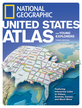 Hardcover National Geographic United States Atlas for Young Explorers, Third Edition Book