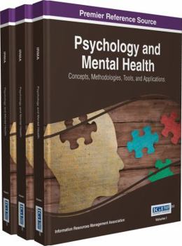 Hardcover Psychology and Mental Health: Concepts, Methodologies, Tools, and Applications, 4 volume Book