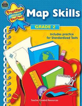 Paperback Map Skills Grade 2 Book