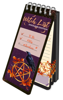 Spiral-bound Witch List Samhain: Daily Planning Notepad Book