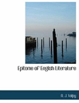 Paperback Epitome of English Literature [Large Print] Book