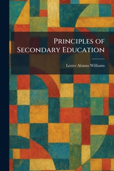 Paperback Principles of Secondary Education Book