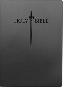 Leather Bound Kjver Sword Holy Bible, Large Print, Black Ultrasoft, Thumb Index: (King James Version Easy Read, Red Letter) [Large Print] Book