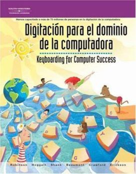 Spiral-bound Keyboarding for Computer Success, Spanish School Version Book