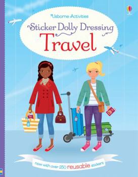 Sticker Dolly Dressing Travel - Book  of the Usborne Sticker Dressing