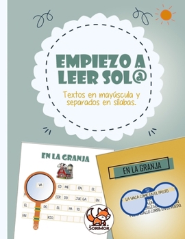 Paperback Quiero empezar a leer solo: Texto por sílabas [Spanish] Book