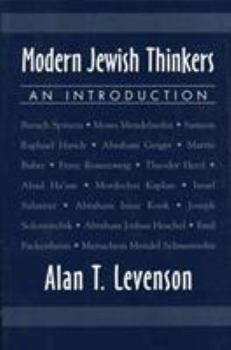 Paperback Modern Jewish Thinkers: An Introduction Book