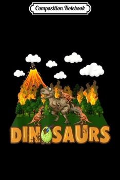 Composition Notebook: Dinosaur For Boys Girls Men Women and Toddlers  Journal/Notebook Blank Lined Ruled 6x9 100 Pages