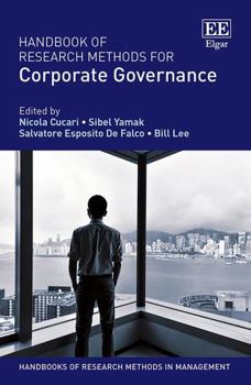 Hardcover Handbook of Research Methods for Corporate Governance (Handbooks of Research Methods in Management series) Book