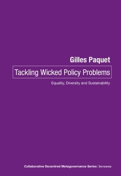 Paperback Tackling Wicked Policy Problems: Equality, Diversity and Sustainability Book