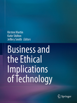 Hardcover Business and the Ethical Implications of Technology Book